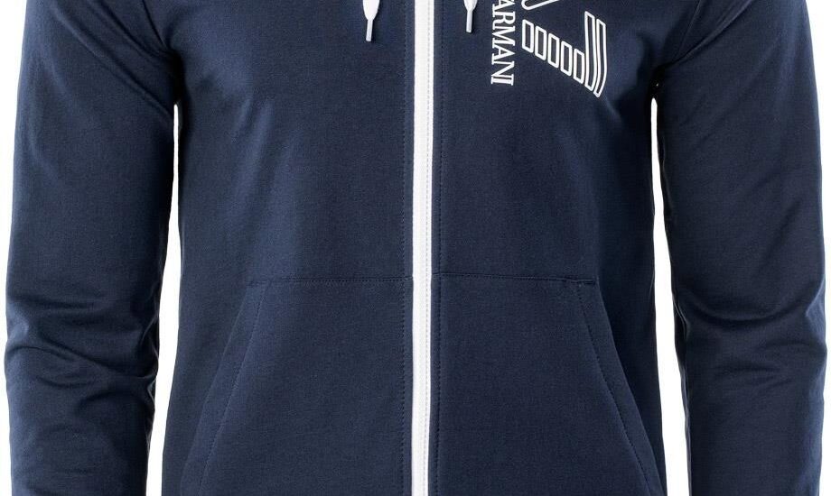 Męska Bluza EA7 EMPORIO ARMANI RAIN VISIBILITY M HOODIE FZ COFT 3LPM53PJ05Z1554