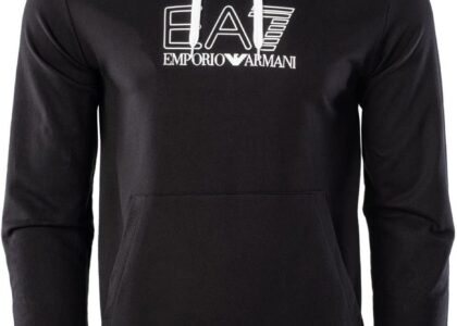 Męska Bluza EA7 EMPORIO ARMANI TRAIN VISIBILITY M HOODIE RN COFT 3LPM62PJ05Z1200