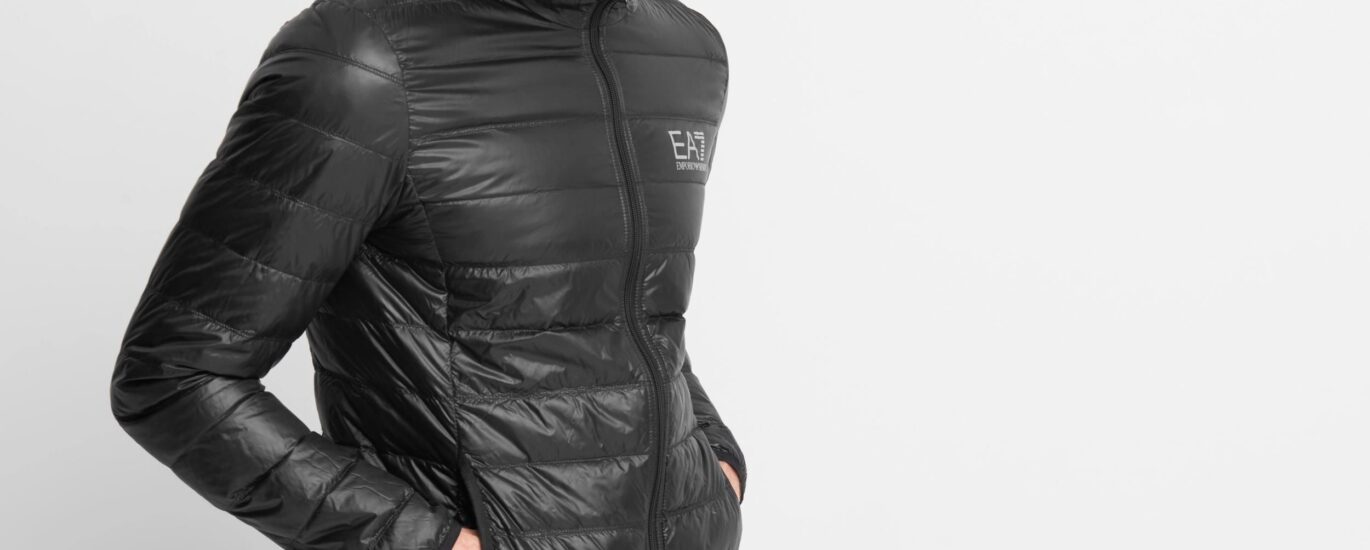 Męska Kurtka EA7 EMPORIO ARMANI TRAIN CORE ID M DOWN LIGHT HOODIE 8NPB02PN29Z1200