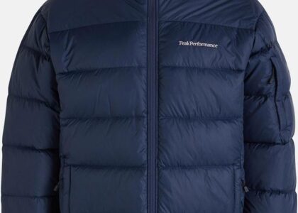 Męska Kurtka ocieplana Peak Performance Frost Down Jacket G77891040_2N3 – Niebieski