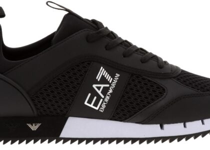 Męskie Buty EA7 EMPORIO ARMANI BLACK&WHITE LACES U X8X027XK050A120
