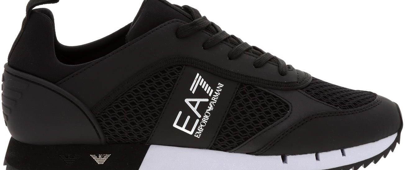 Męskie Buty Ea7 Emporio Armani Black&White Laces U X8X027Xk050A120 – Czarny