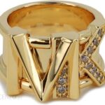 MICHAEL KORS PIERŚCIONEK MKJ7836710 ZŁOTY