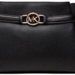 MICHAEL Michael Kors Torebka Angelina 30F2GAQM1L Czarny
