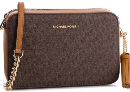 MICHAEL Michael Kors Torebka Crossbodies 32F8GF5M2B Bordowy