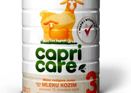 Miralex Capricare 3 mleko następne oparte na mleku kozim po 12 miesiącu 400g