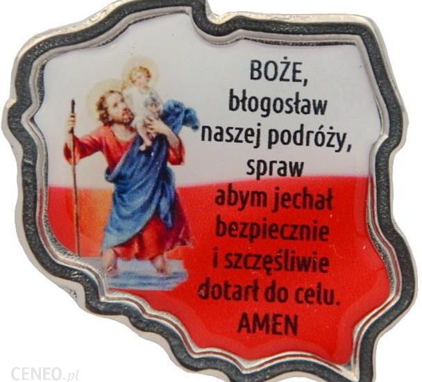 Modlitwa Kierowcy Polska metal kolor