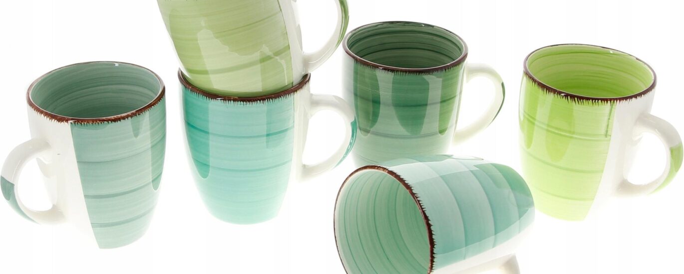 Mplco Kubki Ceramiczne Kubek Do Kawy Herbaty Zestaw 6 (24327008)