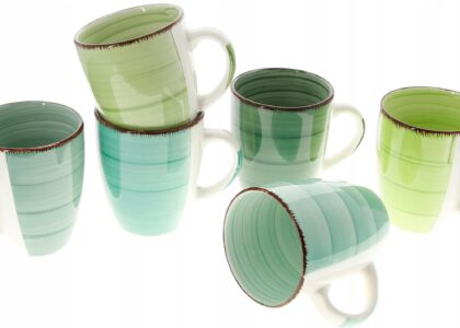 Mplco Kubki Ceramiczne Kubek Do Kawy Herbaty Zestaw 6 (24327008)