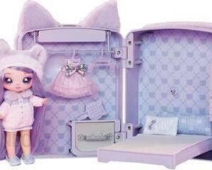 Na Na Na Surprise 3 In 1 Backpack Bedroom Series 3 Lavender Kitty 585572