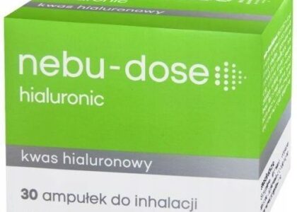 NEBU-DOSE HIALURONIC Roztwór do inhalacji na nadmierną wydzielinę 30 ampułek