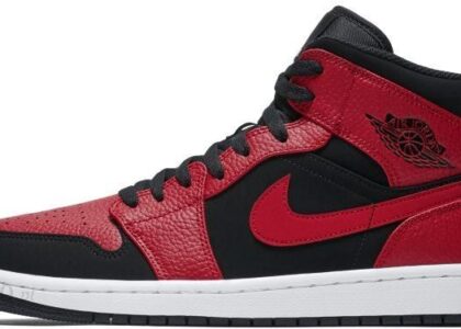 Nike Buty Air Jordan 1 Mid - Czerwony