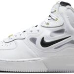 Nike Buty męskie Nike Air Force 1 Mid React - Biel