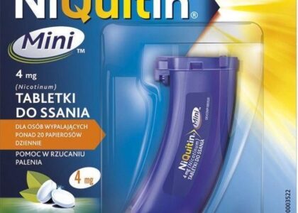 NiQuitin Mini 4mg 20 tabletek do ssania