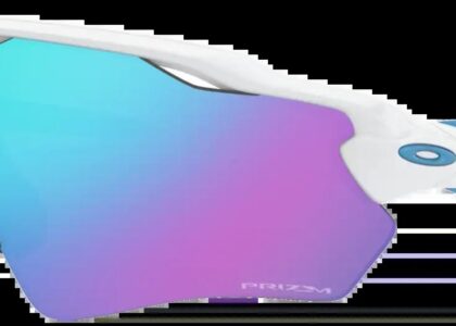 Oakley Okulary przeciwsłoneczne Dziecięce RADAR EV XS PATH Polished White/Prizm Sapphire OJ9001-15