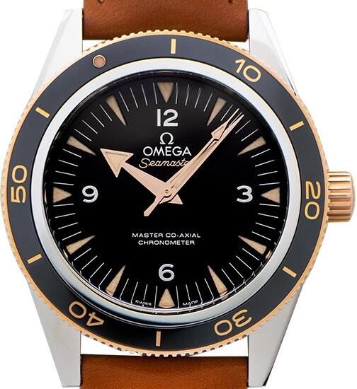 Omega Seamaster 300 Master Co-Axial 41 mm Automatic Black Dial Stainless Steel 23322412101002