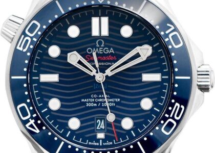 Omega Seamaster Diver 300 M Co-Axial Master Chronometer 42 mm Automatic Blue Dial Steel 21030422003001