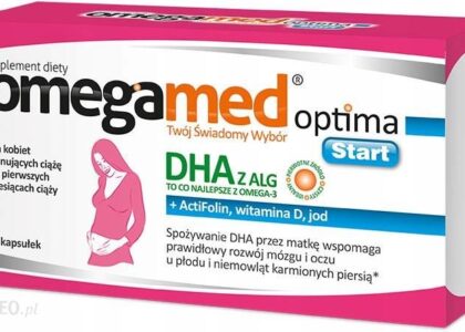 Omegamed Optima Start DHA z alg 30 kaps