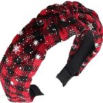 Opaska Turban Z Materiału Gruba 6