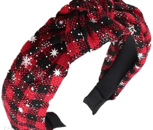 Opaska Turban Z Materiału Gruba 6