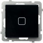 Ospel Łącznik Krzyżowy Czarne Szkło Sonata Touch Łpd25Rs/M/32 Łpd25Rsm32