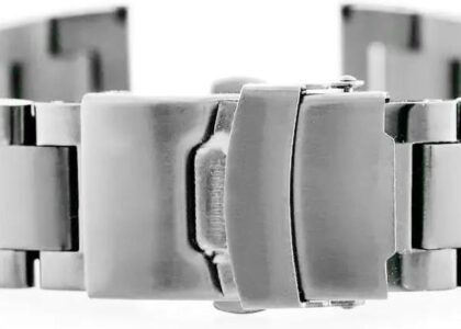 Pacific Bransoleta Model 3 solid - srebrna 20mm