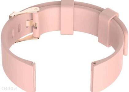 Pacific Pasek gumowy do zegarka U15 różowy/rosegold 22mm TAYMA16829