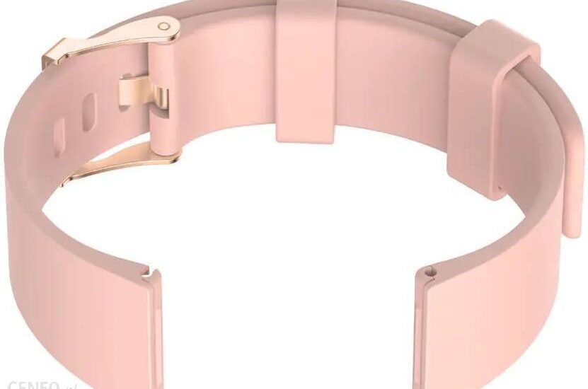 Pacific Pasek gumowy do zegarka U15 różowy/rosegold 22mm TAYMA16829