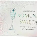 Pan Dragon Zaproszenie Komunia (5Szt) 1543175