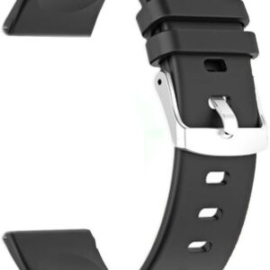 Pasek 22mm Smartwatch RUBICON - G. Rossi - czarny (10605)