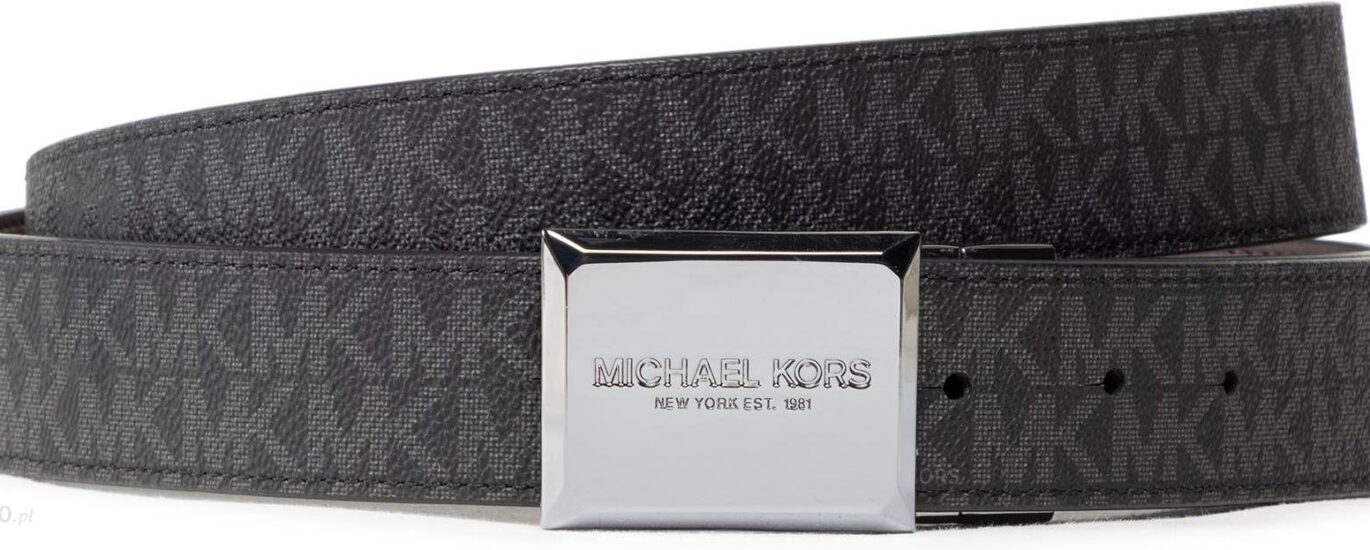 Pasek Męski MICHAEL MICHAEL KORS - Belt 39U2MBLY9U Blk/Brn