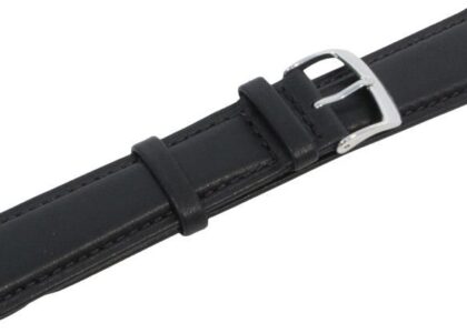 Pasek skórzany Zeppelin/Iron Annie czarny 20mm ZE-9L4145A69019C20 T