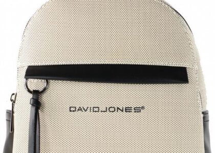 Plecak damski David Jones CM6322 beżowy