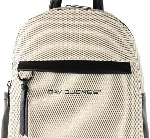 Plecak damski David Jones CM6322 beżowy