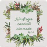 Podkładka Korkowa Nadzieja zawieść nie może