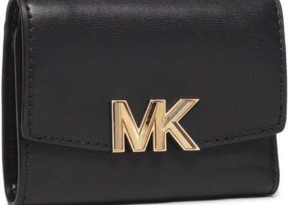 Portfel skórzany damski Michael Kors 34F1GCDF8L BLACK