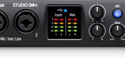 PreSonus Studio 24c Interfejs Audio USB-C