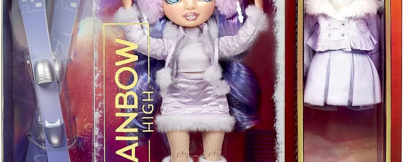 Rainbow High Modna lalka Violet Willow Winter Break 574804