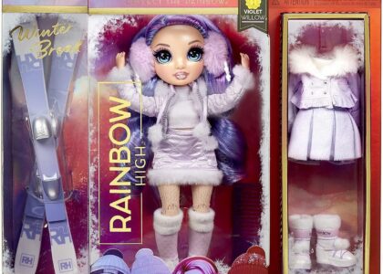 Rainbow High Modna lalka Violet Willow Winter Break 574804