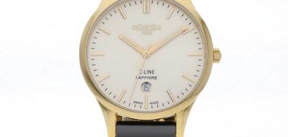 Roamer Zegarek - C-Line 658833 48 35 61 Black/Gold