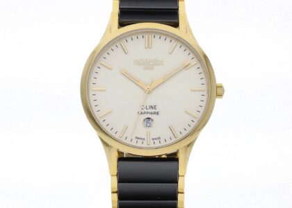 Roamer Zegarek - C-Line 658833 48 35 61 Black/Gold