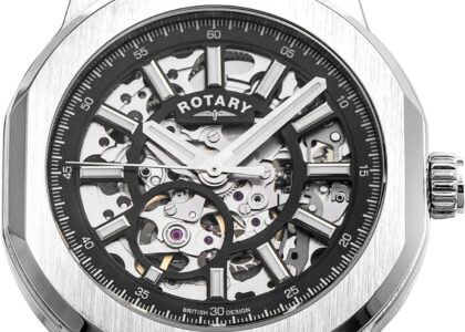 Rotary Automatic Black Dial Stainless Steel GB05415/04