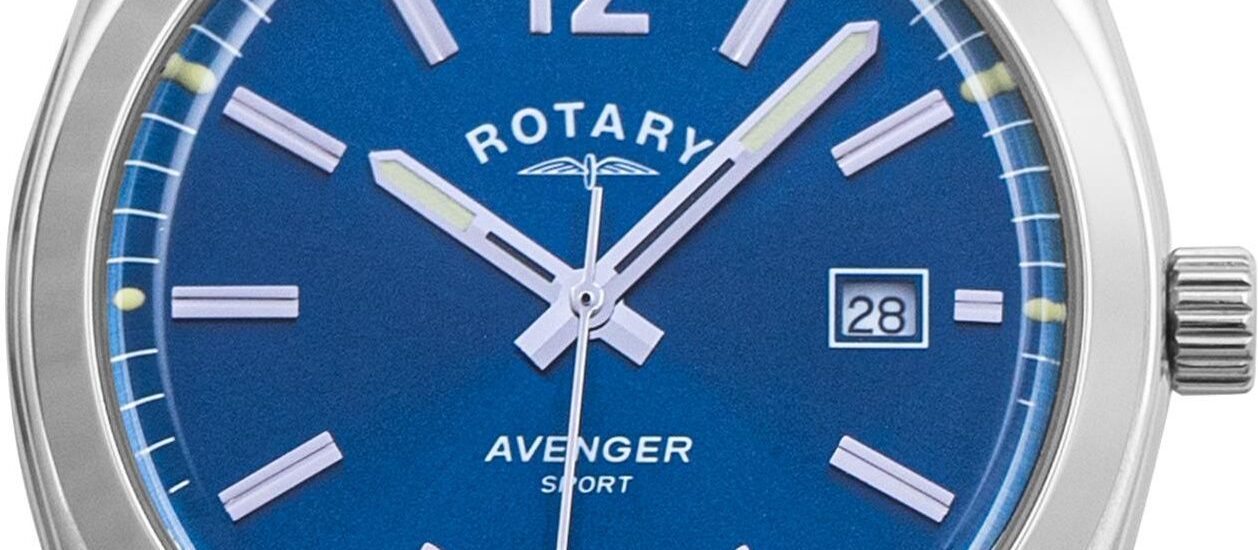 Rotary Quartz Blue Dial Stainless Steel GB05480/05
