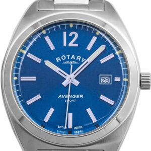 Rotary Quartz Blue Dial Stainless Steel GB05480/05