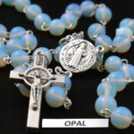 RóŻANIEC Benedyktyński Z Kamienia Opal