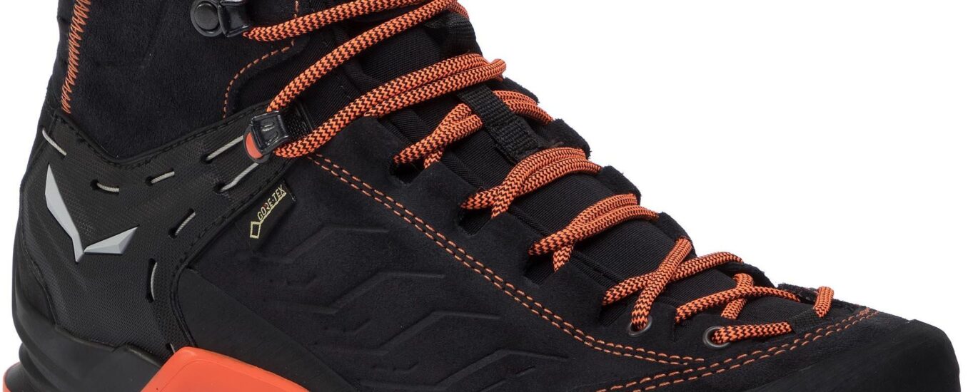 Salewa Ms Mtn Trainer Mid Gtx Gore Tex 63458 0985 Asphalt Fluo Orange