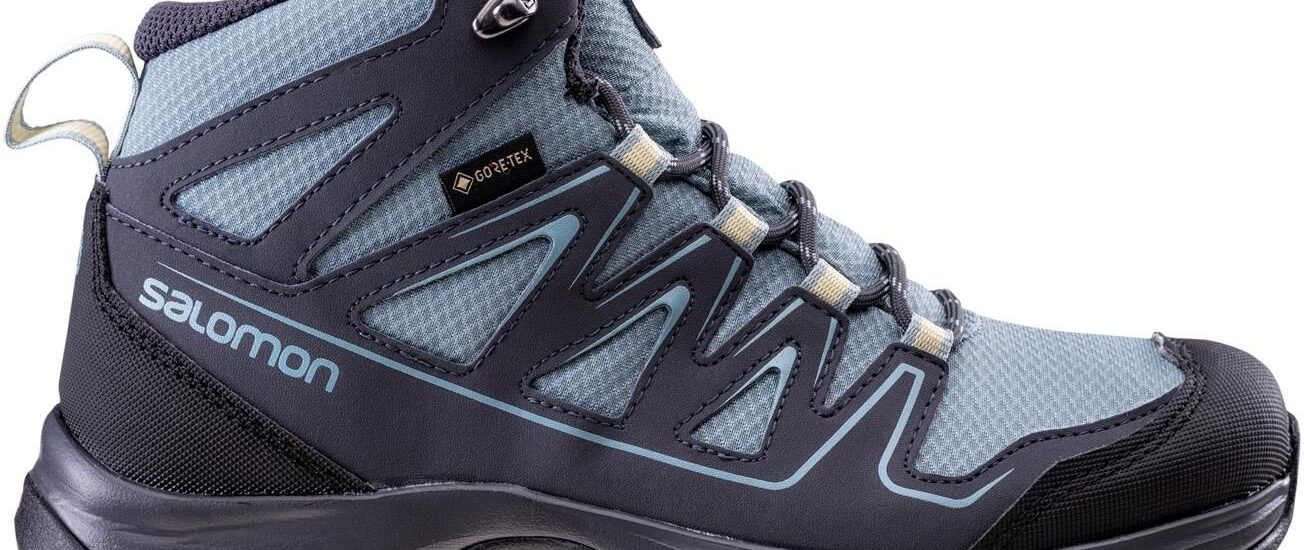 Salomon Onis Mid Gtx W Trooper Ebony Charlo Niebieski L41412200