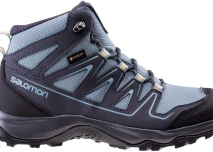 Salomon Onis Mid Gtx W Trooper Ebony Charlo Niebieski L41412200