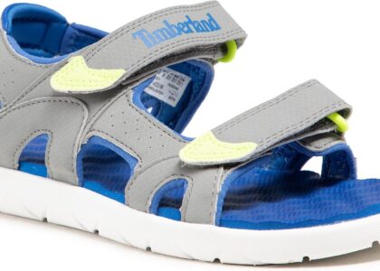 Sandały TIMBERLAND - Perkins Row 2-Strap TB0A2CG1085 Medium Grey