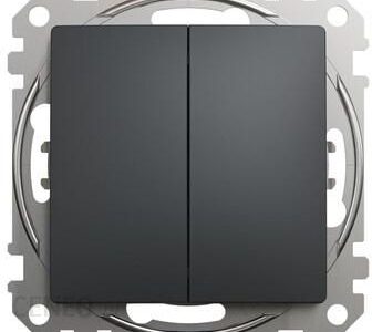 Schneider Electric Przycisk 2 Podwójny Czarny Antracyt SDD114118SCH